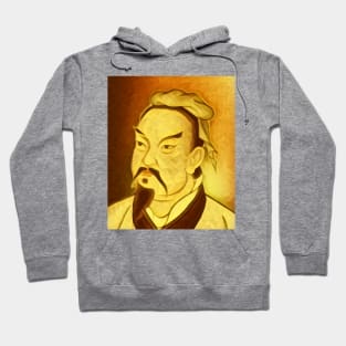 Sun Tzu Golden Portrait | Sun Tzu Artwork 8 Hoodie